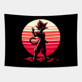 Silhoutte of Dragon Ball #016 Tapestry