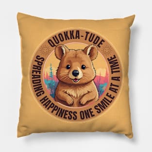 Quokka-Tude Pillow