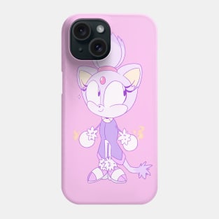 Classic Blaze the Cat Phone Case