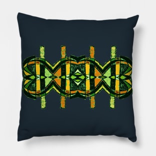 Equilibrium African Abstract Art Pillow