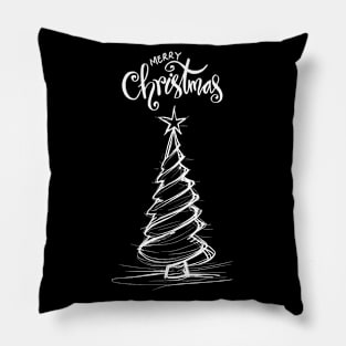 Merry Christmas sketch Pillow