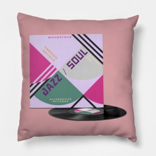 RETRO VINYL JAZZ SOUL Pillow