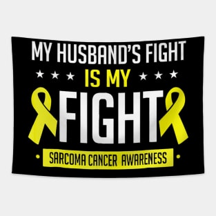 My Husband Sarcoma Cancer Awareness Tapestry