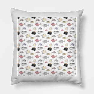 Pretty Fish School Pillow