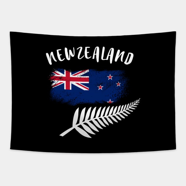 New Zealand Flag Tapestry by TravelGiftDesign