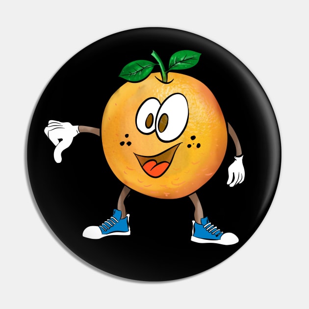 Annoying Orange Funny Pin by Teebevies