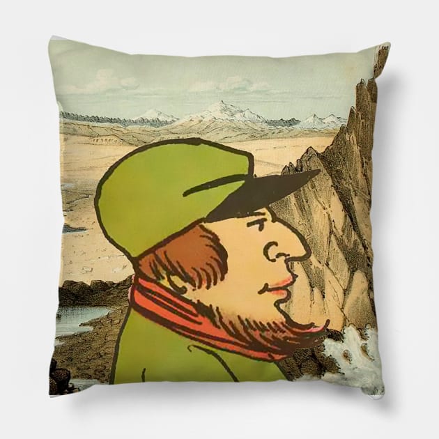 Swiss boy cold Pillow by Marccelus