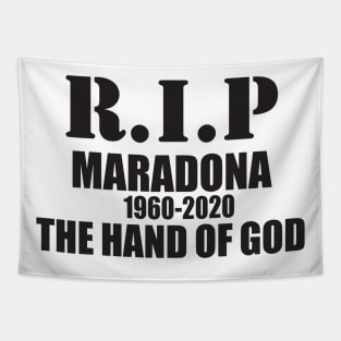 Maradona the hand of god Tapestry