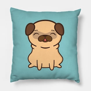 Cute and Kawaii Adorable Pug Pillow