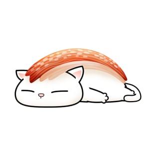 Chubby Cat Kani Sushi T-Shirt