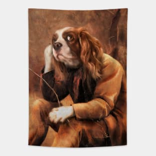 King Charles Cavalier Portrait - George Tapestry