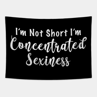 Im Not Short Im Concentrated Sexiness Tapestry