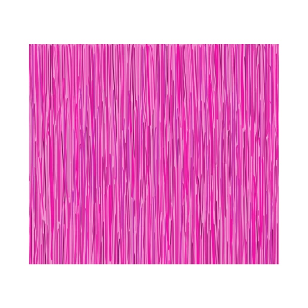 Pink Rain Digital Stripes by DanielleGensler