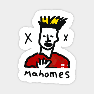 Mahomes Drawing Magnet