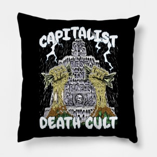 Rest In Profit (Color) Pillow