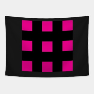 Pink and Black Tapestry