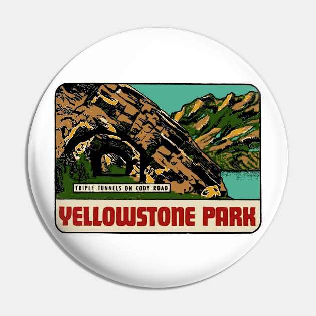 Vintage Yellowstone Pin by ZSONN