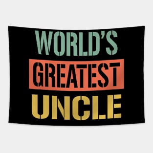 uncle worlds greatest uncle Tapestry