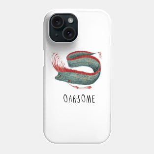 Oarsome - black Phone Case
