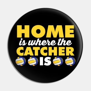 Home is where the catcher is beach volleyball player Pin