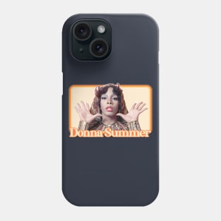 Donna Summer / Retro Style Fan Art Design Phone Case