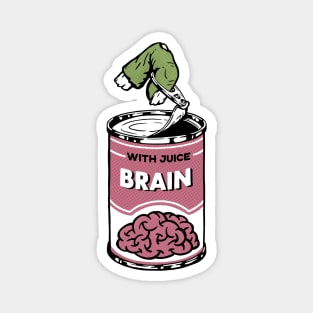 CANNED BRAIN Magnet