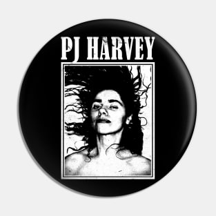 Pj Harvey // Vintage Distressed Pin