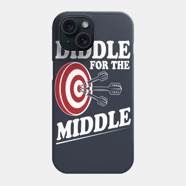 Darts Diddle for the middle Phone Case by nektarinchen