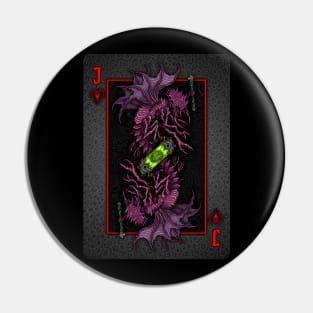 Mi-Go Jack of Hearts - Azhmodai 2020 Pin