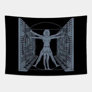 Modular Synthesizer Player Tapestry