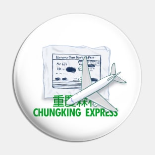 Chungking Express Boarding Pass Pin