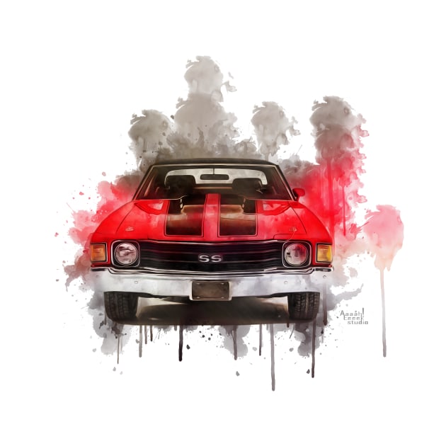 Chevy Chevelle SS Color Bomb by AaaahEeeekStudio