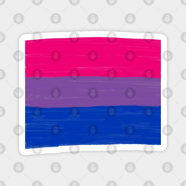 Bi Flag Magnet by AlexTal