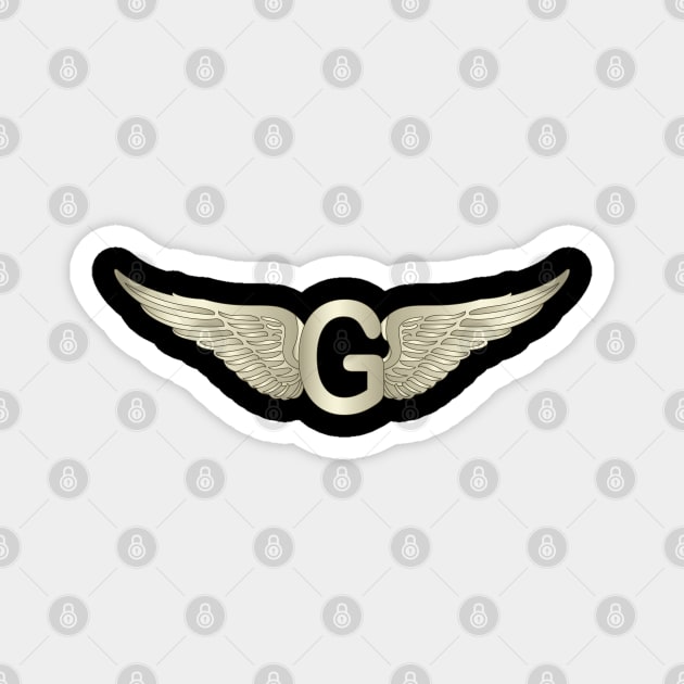 Helicopter Door Gunner Badge Magnet by twix123844