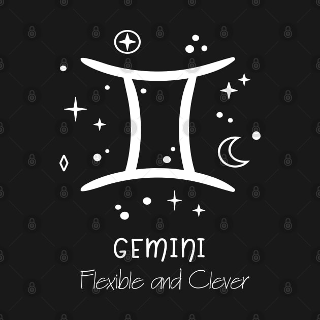 Gemini Personality White Text by The Angry Gnome