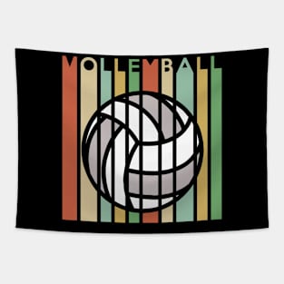 Volleyball Retro Tshirt Tapestry