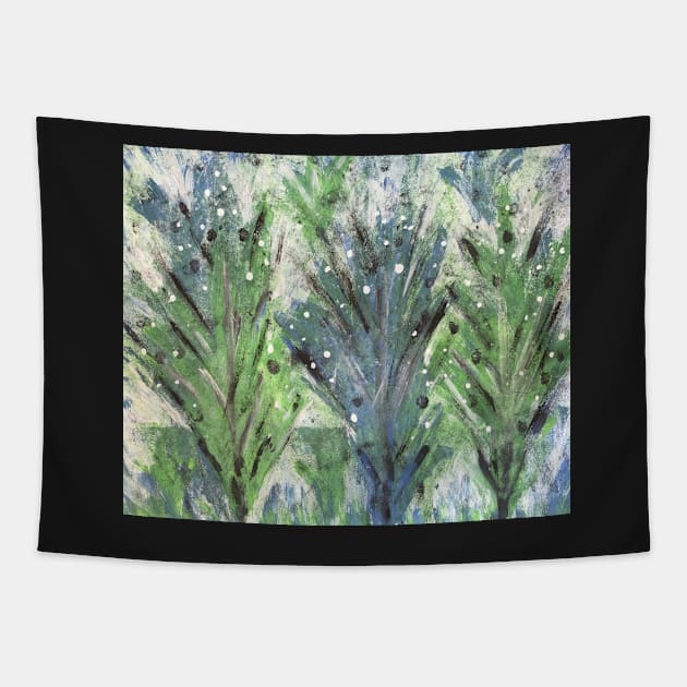 Stocksom Conifer Storm Tapestry by stocksomart