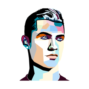 Cristiano ronaldo cool pop art T-Shirt