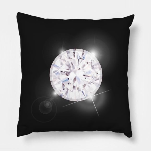 Ithari (the HERO Gem) Pillow by wantedhero