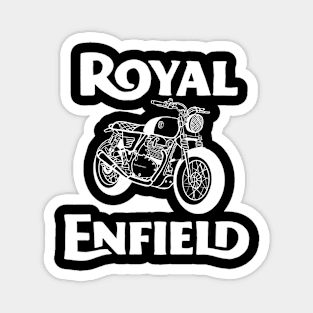 Royald Enfield Interceptor Motorbikes old vintage bikes Magnet