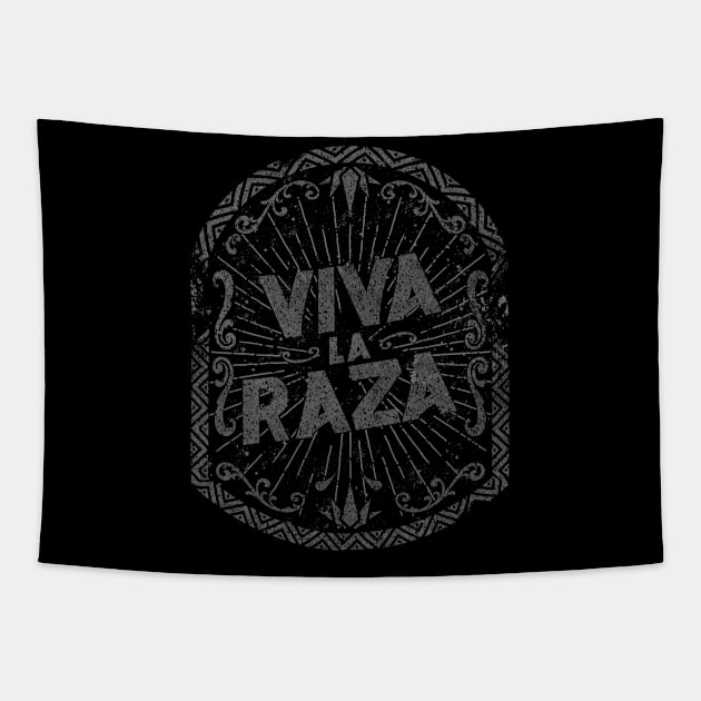 Viva La Raza T-shirt Print Design Tapestry by BrotherKillBrother