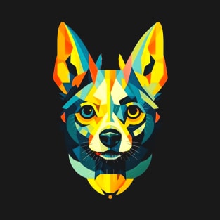 Abstract Dog face T-Shirt