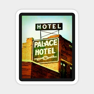 Vintage Sign Palace Hotel Magnet