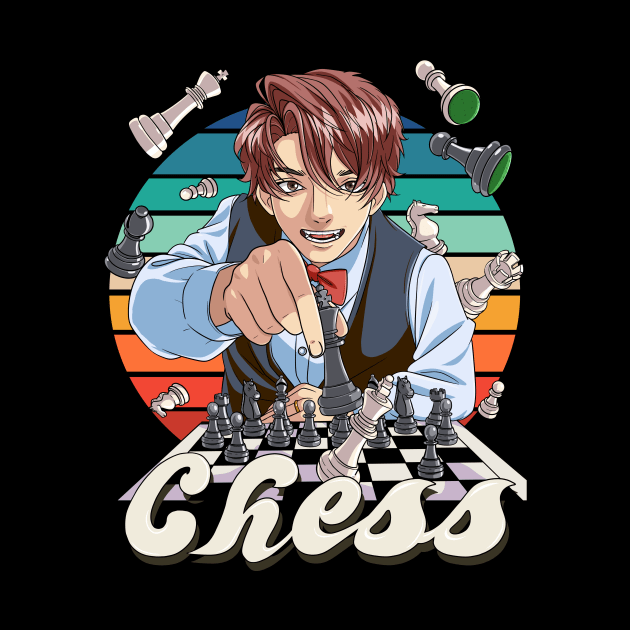 Funny Chess Player Grand Master by Noseking