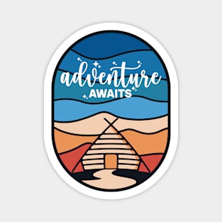 Adventure Awaits Magnet