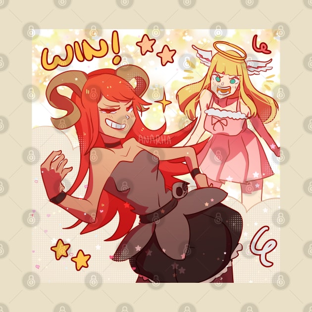 Angel and Devil chan by Anarha