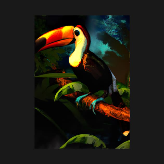 Toucan in Jungle by maxcode