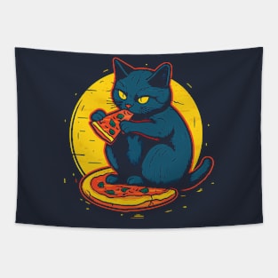 Kitty Pizza Tapestry