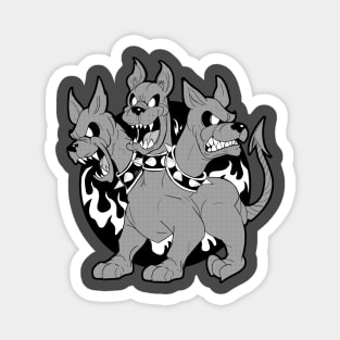 Cartoon Cerberus Magnet