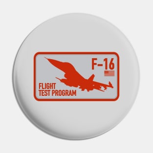 F-16 Flight Test Program Pin